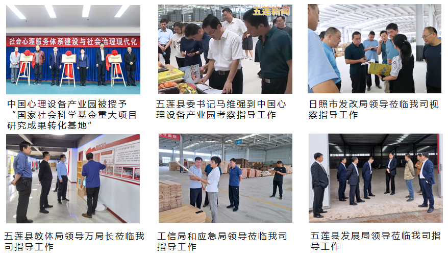 各级考察团到访中国心理设备产业园考察交流